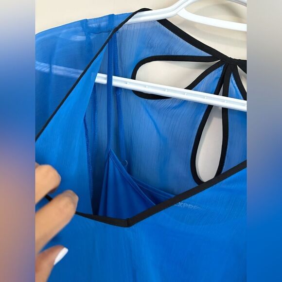 Express Blue Dress - Picture 7 of 12